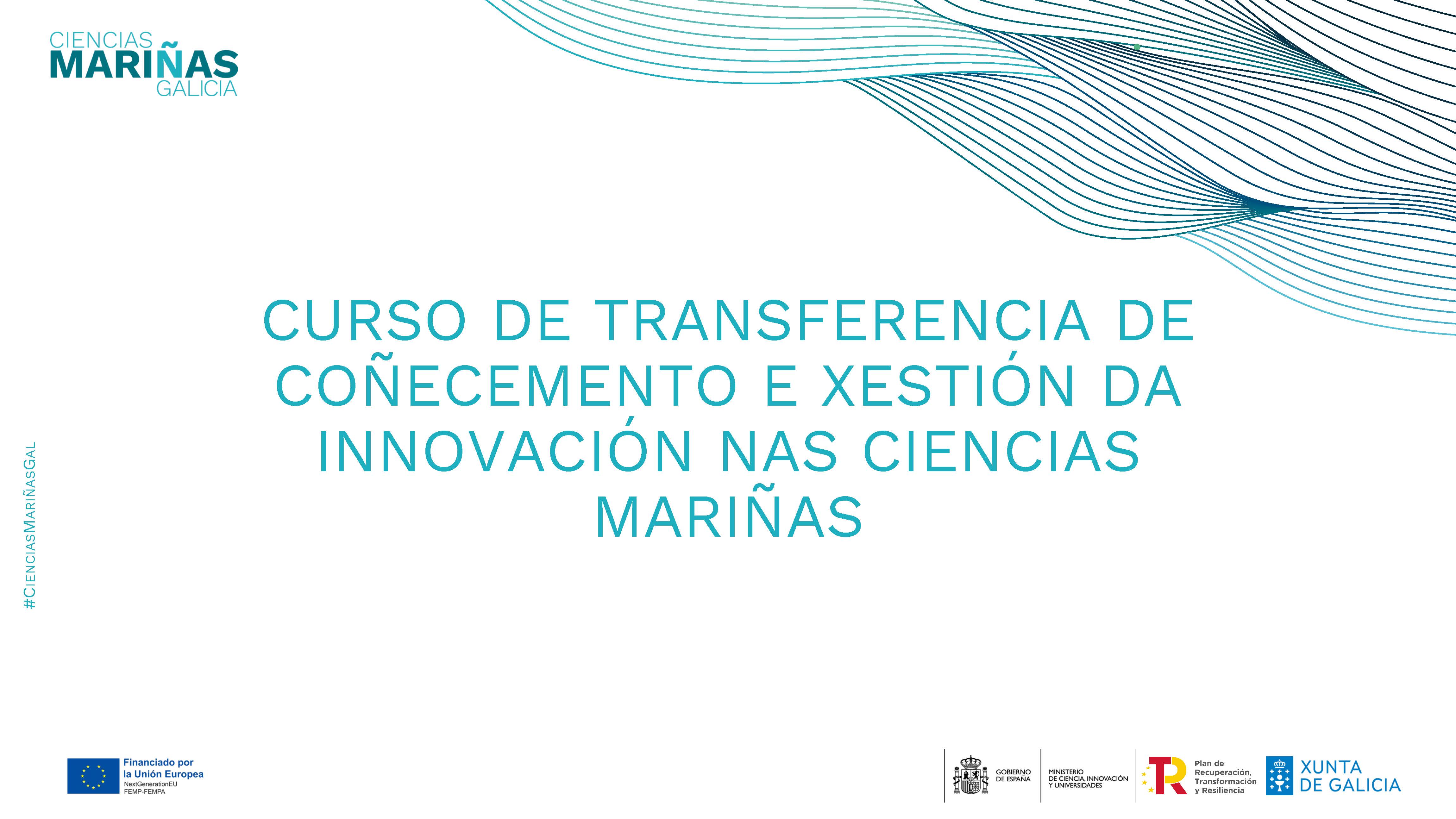 Transferencia de conocimiento y gestión de la innovación en las ciencias marinas CM001